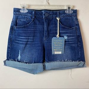 Democracy womens shorts size 4 ab solution denim
